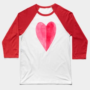 Red heart Baseball T-Shirt